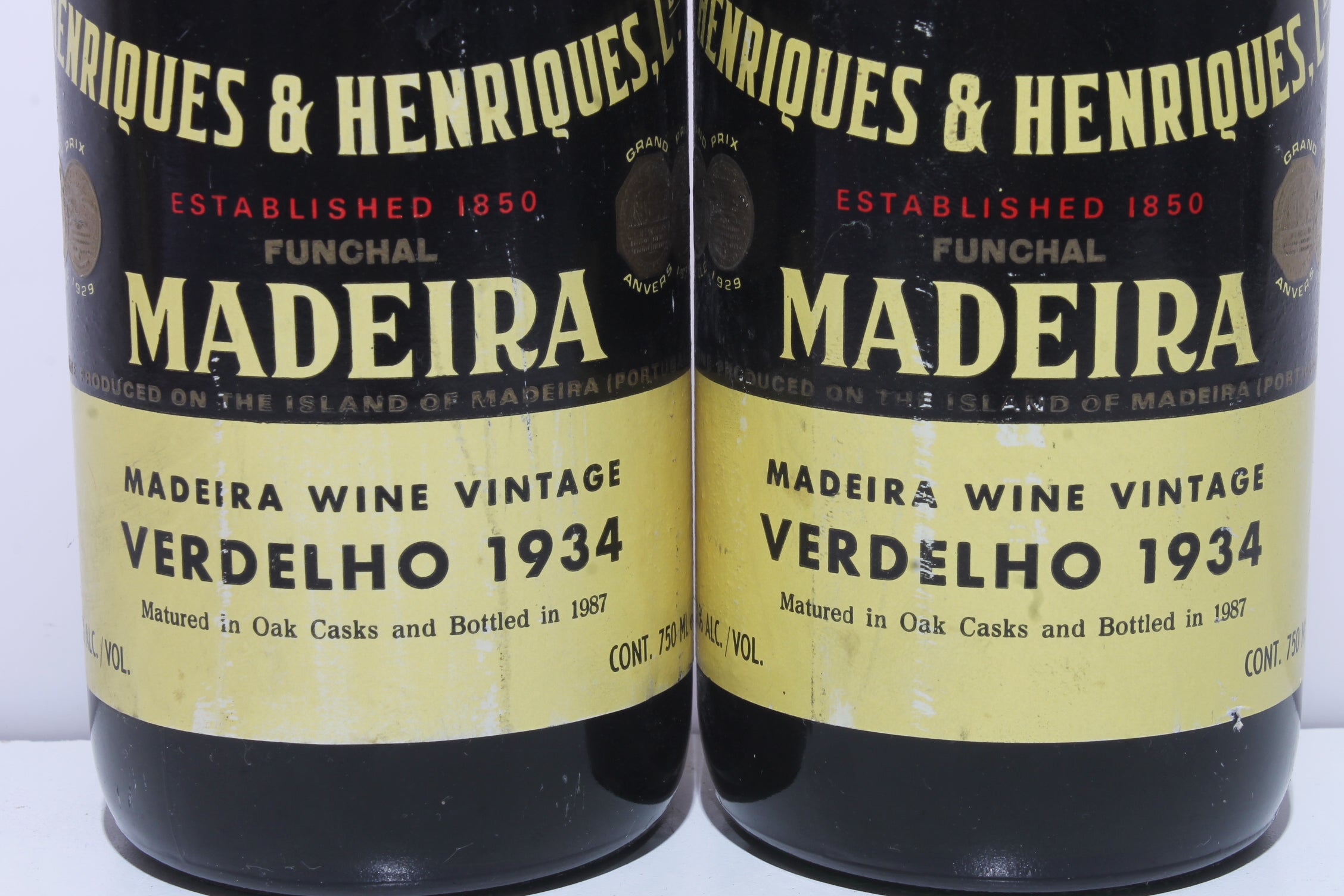 Henriques & Henriques, Verdelho Vintage, Madeira 1934 - 75cl